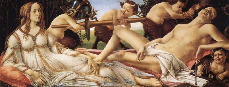 Sandro Botticelli Venus and Mars China oil painting art